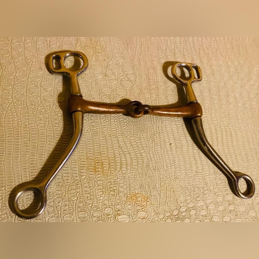 Tom Thumb Snaffle w/ Copper Plated Mouthpiece